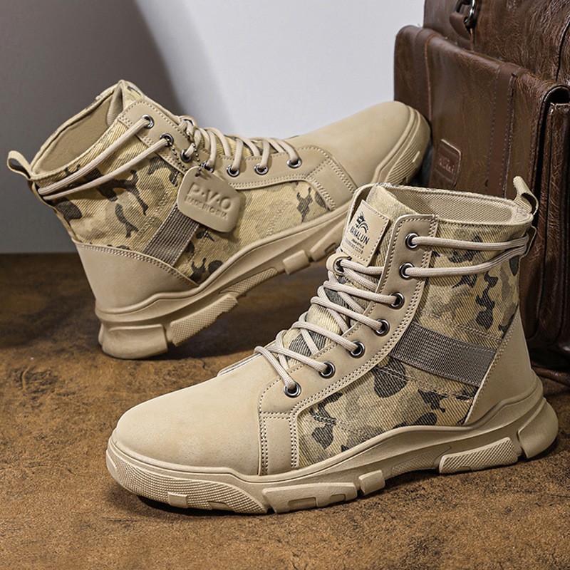 Military Boots for Men Autumn  - Men'S Shoes Hoka Sale recension och pris