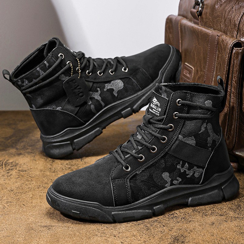 Military Boots for Men Autumn  - Men'S Shoes Hoka Sale recension och pris