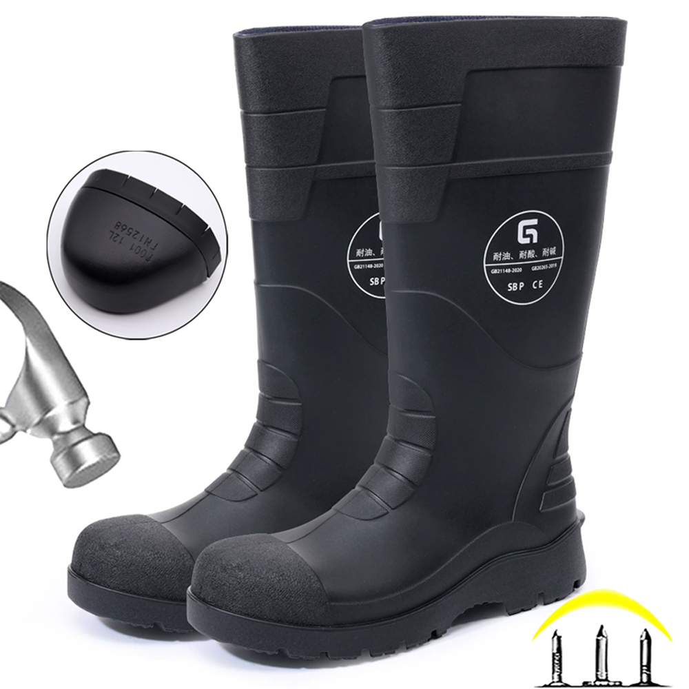 Waterproof Men Mining Boots Wo - Men'S Shoes Water Resistant recension och pris
