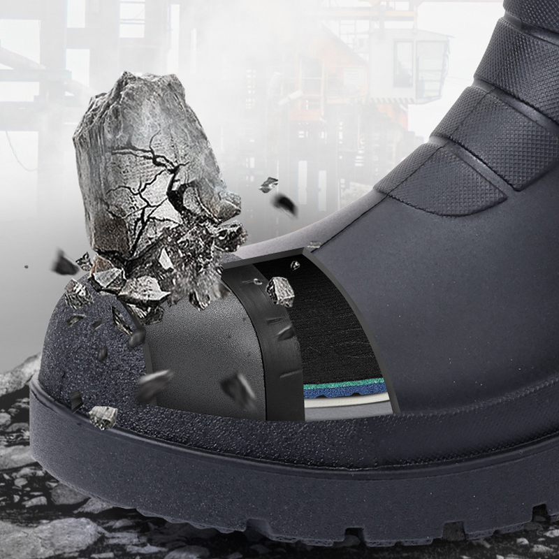 Waterproof Men Mining Boots Wo - Men'S Shoes Water Resistant recension och pris