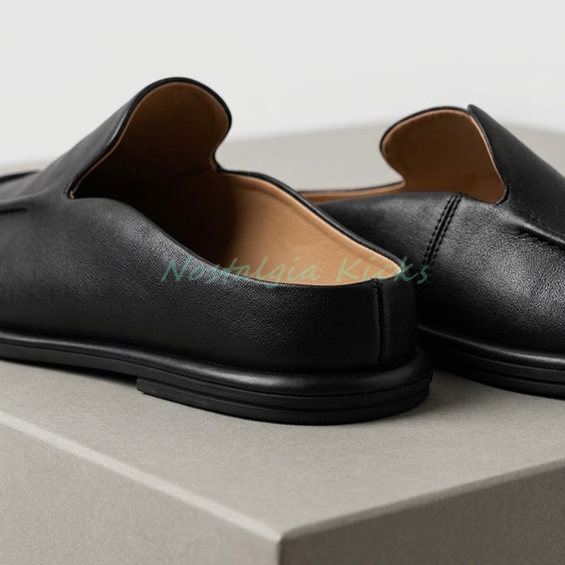 Mens Leather Mules Backless Sl - Men'S Shoes Smart recension och pris