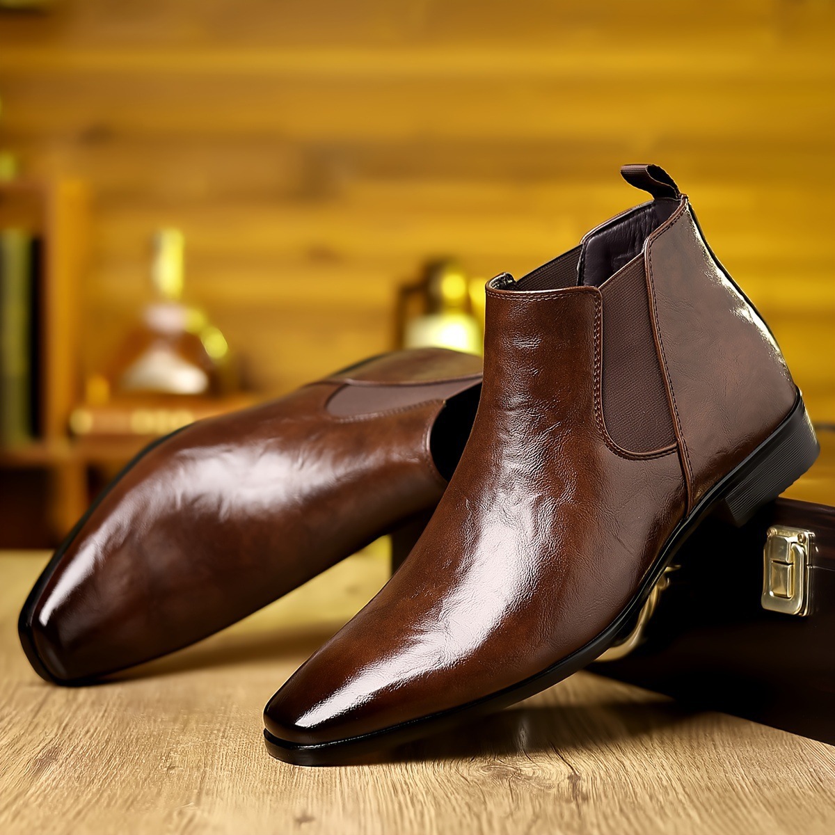 Chelsea Boots Leather Boots Au - Men'S Shoes Hey Dude recension och pris